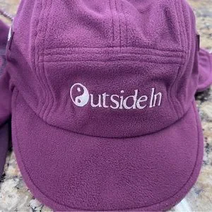 MadHappy Columbia Bogaboo Interchangeable Hat Burgundy New With Tags  Fleece Columbia | Accessories | Madhappy Columbia Bogaboo  main image 2